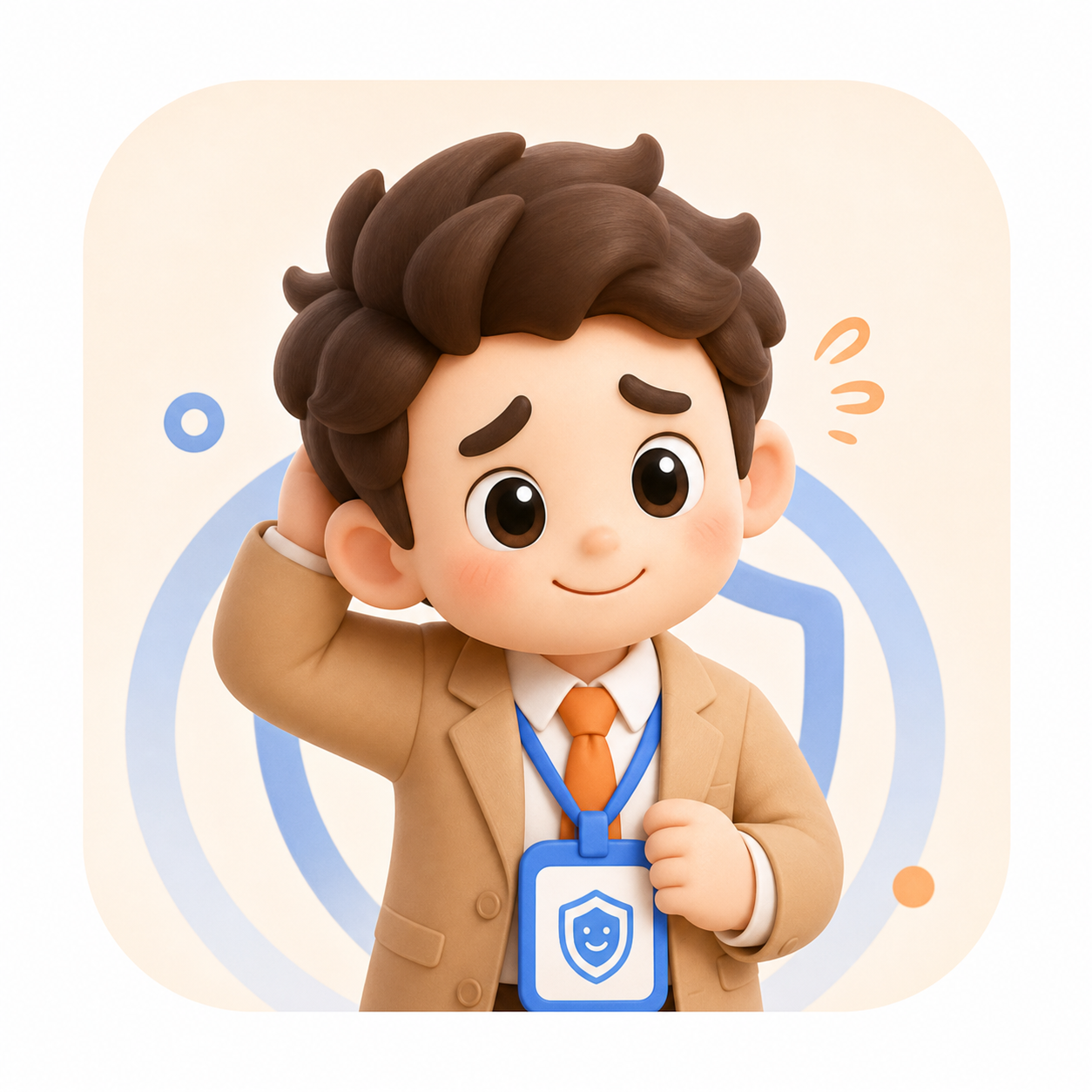尷尬保險員頭像